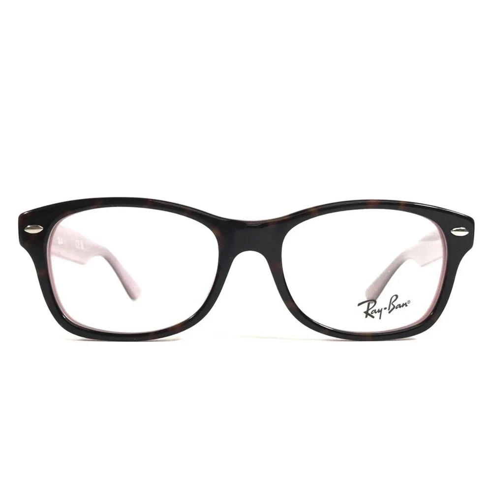 Ray-Ban Youth Eyeglasses Frames RB1528 3580 Havana on Opal Pink 48-16-130 NEW